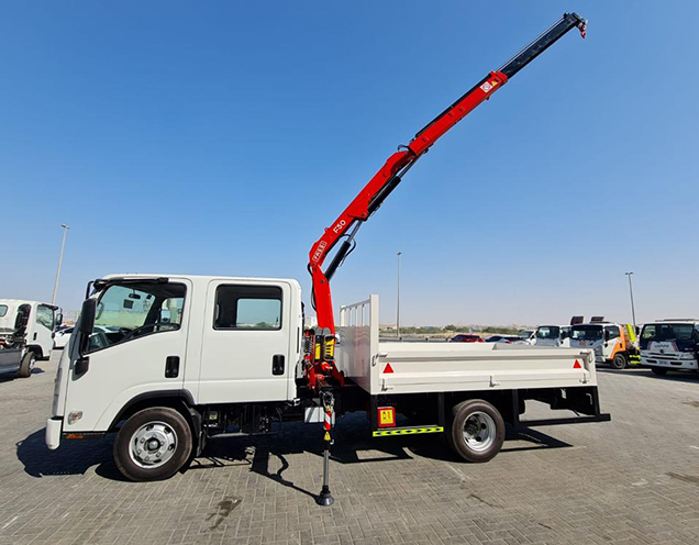 Concrete Block Truck Body 01