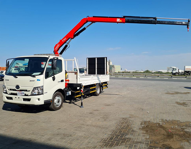 Concrete Block Truck Body 03